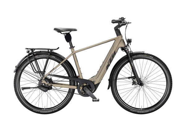 KTM Macina City 810 Belt 800Wh Elektromos Városi Kerékpár - Olive Pearl Matt - zöld