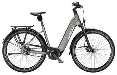 KTM Macina City PX 830 Belt Unisex 800Wh Elektromos Városi Kerékpár - Machine Grey Matt - szürke