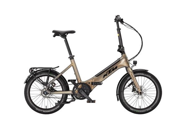 KTM Macina Fold 20 500Wh Összecsukható Elektromos Városi Kerékpár - Olive Pearl - zöld