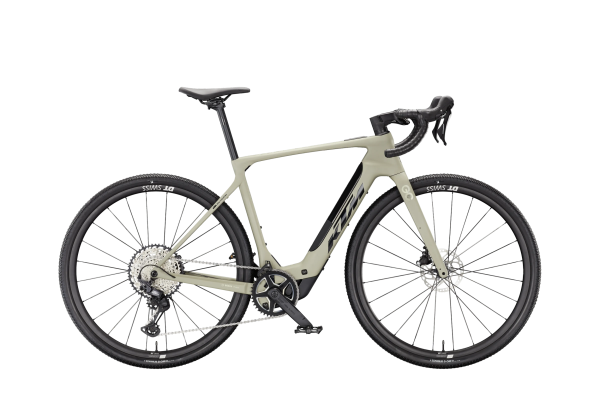 KTM Macina Gravelator SX Elite 400Wh Elektromos Gravel Kerékpár - Cargo Green Matt - zöld