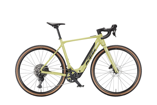 KTM Macina Gravelator SX 20 400Wh Elektromos Gravel Kerékpár - Keen Green - zöld