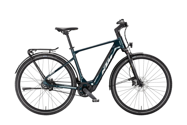 KTM Macina Superbelt SX 400Wh Elektromos Trekking Kerékpár - Dark Sea - kék