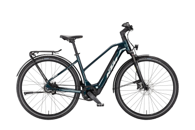 KTM Macina Superbelt SX Lady 400Wh Elektromos Trekking Kerékpár - Dark Sea - kék