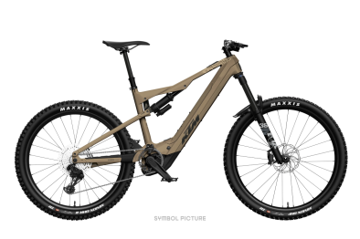 KTM MACINA PROWLER MASTER CX-R GREY BEIGE MATT 29/27,5 2027 Elektromos Fully Mountain Bike Kerékpár - barna