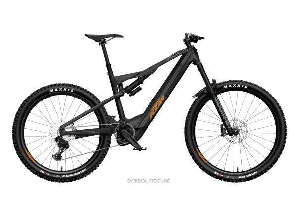 KTM MACINA PROWLER ELITE CX-R DIAMOND BLACK MATT 29/27,5" 2027 Elektromos Fully Mountain Bike Kerékpár - fekete