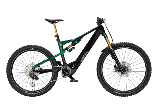 KTM MACINA KAPOHO EXONIC CX-R CRYSTAL GECKO 29/27,5" 2027 Elektromos Fully Mountain Bike Kerékpár - sötétzöld