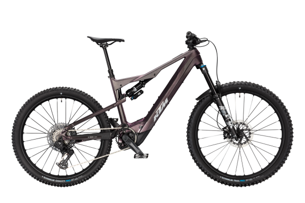 KTM MACINA KAPOHO PRIME CX-R STAINED PURPLE RAIN 29/27,5" 2027 Elektromos Fully Mountain Bike Kerékpár - lila