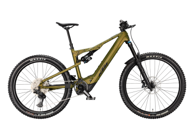 KTM MACINA KAPOHO MASTER CX-R GOBLIN GREEN MATT 29/27,5 2027 Elektromos Fully Mountain Bike Kerékpár - sötétzöld