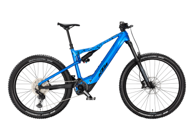 KTM MACINA KAPOHO ELITE CX-R CHROME BLUE 29/27,5 2027 Elektromos Fully Mountain Bike Kerékpár - kék