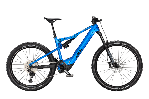 KTM MACINA KAPOHO ELITE CX-R CHROME BLUE 29/27,5" 2027 Elektromos Fully Mountain Bike Kerékpár - kék