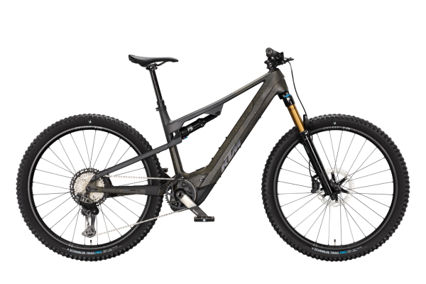 KTM MACINA LYCAN EXONIC CX-R Di2 STAINED LAZER BLACK MATT 29" 2027 Elektromos Fully Mountain Bike Kerékpár - szürke
