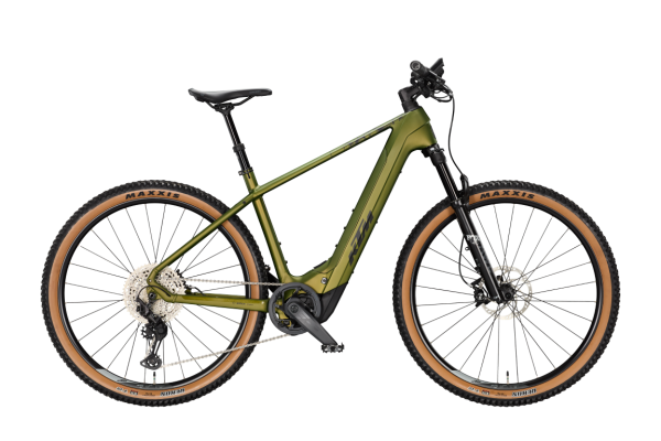 KTM MACINA TEAM 891 GOBLIN GREEN MATT 29" 2027 Elektromos Hardtail Mountain Bike Kerékpár - sötétzöld
