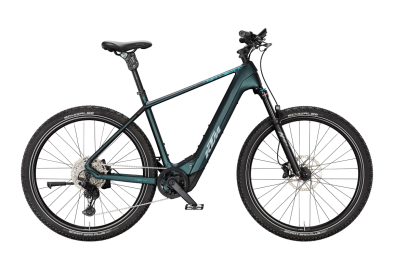 KTM MACINA TEAM 892 XL DARK SEA MATT 29 2027 Elektromos Hardtail Mountain Bike Kerékpár - sötétzöld