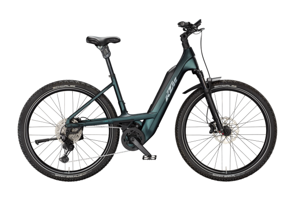 KTM MACINA TEAM 892 XL DARK SEA MATT 29" 2027 Elektromos Hardtail Mountain Bike Easy Entry Kerékpár - sötétzöld