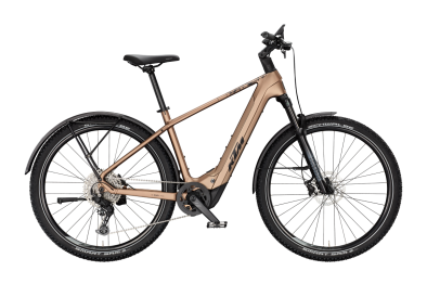 KTM MACINA TEAM 893 LFC MUDDY MATT 29 2027 Elektromos Hardtail Mountain Bike Kerékpár - barna