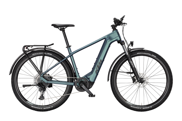 KTM MACINA TEAM 750 LFC LTD BRIGHT TEAL MATT 29" 2027 Elektromos Hardtail Mountain Bike Kerékpár - szürke