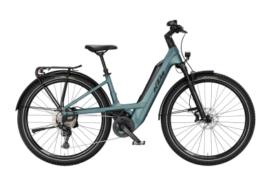 KTM MACINA AERA PTS 893 LFC CAPE TOWN MATT 29 2027 Elektromos Hardtail Mountain Bike Easy Entry Kerékpár - kék