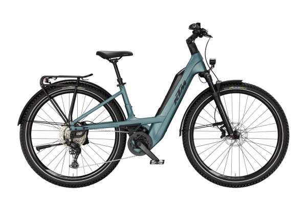 KTM MACINA AERA PTS 893 LFC CAPE TOWN MATT 29" 2027 Elektromos Hardtail Mountain Bike Easy Entry Kerékpár - kék