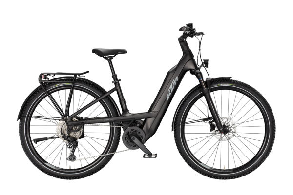 KTM MACINA AERA PTS CX 720 LFC DIAMOND BLACK MATT 29" 2027 Elektromos Hardtail Mountain Bike Easy Entry Kerékpár - fekete