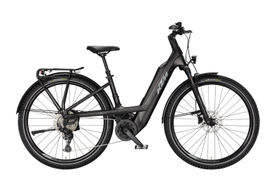 KTM MACINA AERA PTS CX 720 LFC DIAMOND BLACK MATT 29 2027 Elektromos Hardtail Mountain Bike Easy Entry Kerékpár - fekete