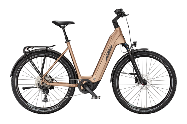 KTM MACINA AERA CX 720 LFC MUDDY MATT 27,5" 2027 Elektromos Hardtail Mountain Bike Easy Entry Kerékpár - barna