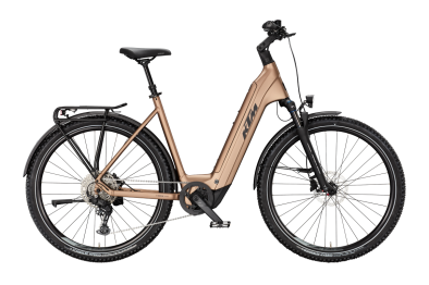 KTM MACINA AERA CX 720 LFC MUDDY MATT 27,5 2027 Elektromos Hardtail Mountain Bike Easy Entry Kerékpár - barna