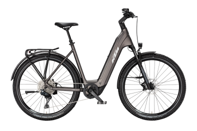 KTM MACINA AERA 892 LFC Di2 MOON ROCK MATT 29 2027 Elektromos Hardtail Mountain Bike Easy Entry Kerékpár - barna