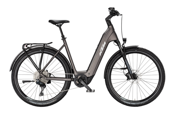 KTM MACINA AERA 892 LFC Di2 MOON ROCK MATT 29" 2027 Elektromos Hardtail Mountain Bike Easy Entry Kerékpár - barna