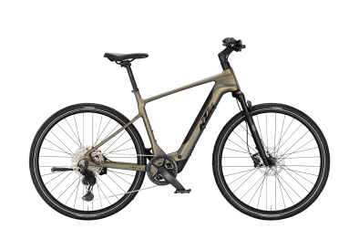 KTM MACINA CROSS SX ELITE OLIVE PEARL MATT 28 2027 Elektromos Light Túra Kerékpár - barna