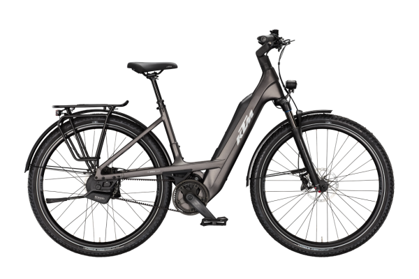 KTM MACINA GRAN VIOLO MOON ROCK MATT 29" 2027 Elektromos Onroad Trekking Easy Entry Kerékpár - barna