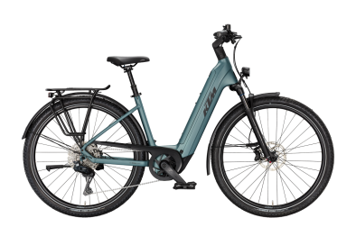 KTM MACINA GRAN 810 Di2 CAPE TOWN MATT 29 2027 Elektromos Onroad Trekking Easy Entry Kerékpár - kék
