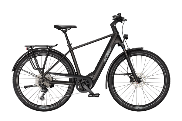 KTM MACINA GRAN 820 DIAMOND BLACK MATT 29" 2027 Elektromos Onroad Trekking Kerékpár - fekete