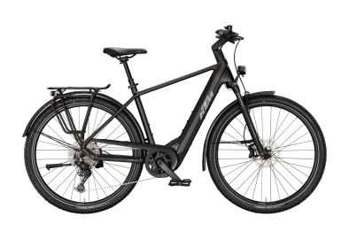 KTM MACINA GRAN 820 DIAMOND BLACK MATT 29 2027 Elektromos Onroad Trekking Kerékpár - fekete