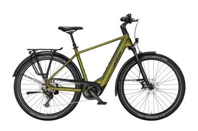 KTM MACINA GRAN 830 GOBLIN GREEN MATT 29 2027 Elektromos Onroad Trekking Kerékpár - sötétzöld