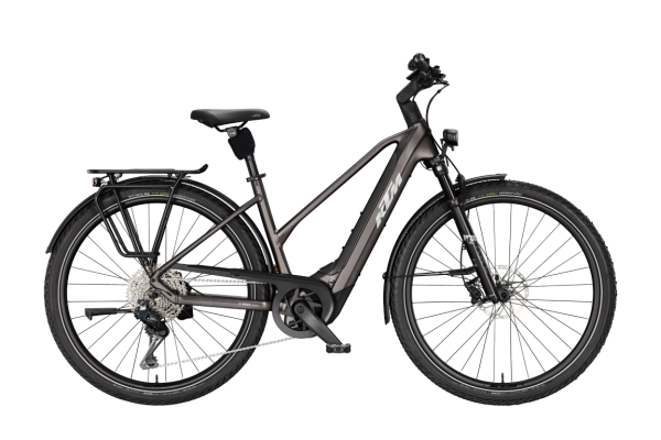KTM MACINA STYLE 810 Di2 MOON ROCK MATT 29" 2027 Elektromos Onroad Trekking Trapeze Kerékpár - barna