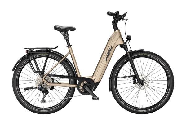 KTM MACINA STYLE 820 XL Di2 PLATIN BRONZE MATT 29" 2027 Elektromos Onroad Trekking Easy Entry Kerékpár - barna