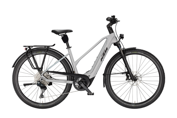 KTM MACINA STYLE 820 Di2 FLASH STONE MATT 29" 2027 Elektromos Onroad Trekking Trapeze Kerékpár - szürke