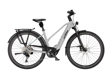 KTM MACINA STYLE 820 Di2 FLASH STONE MATT 29 2027 Elektromos Onroad Trekking Trapeze Kerékpár - szürke