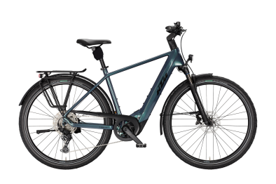 KTM MACINA STYLE 830 Di2 BRIGHT TEAL 29 2027 Elektromos Onroad Trekking Kerékpár - világoskék