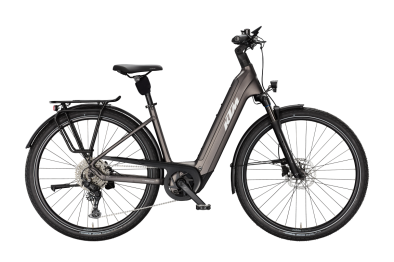 KTM MACINA STYLE 840 MOON ROCK MATT 29 2027 Elektromos Onroad Trekking Easy Entry Kerékpár - barna