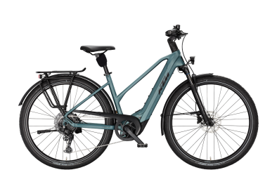 KTM MACINA STYLE CX 720 CAPE TOWN MATT 29 2027 Elektromos Onroad Trekking Trapeze Kerékpár - kék