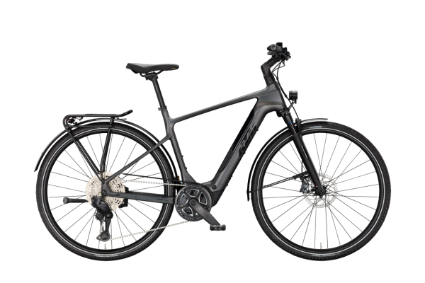 KTM MACINA SPORT SX MASTER Di2 LAZER BLACK MATT 28" 2027 Elektromos Light Túra Kerékpár - fekete