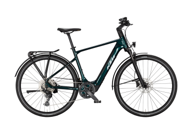 KTM MACINA SPORT SX 20 DARK SEA 28 2027 Elektromos Light Túra Kerékpár - sötétzöld