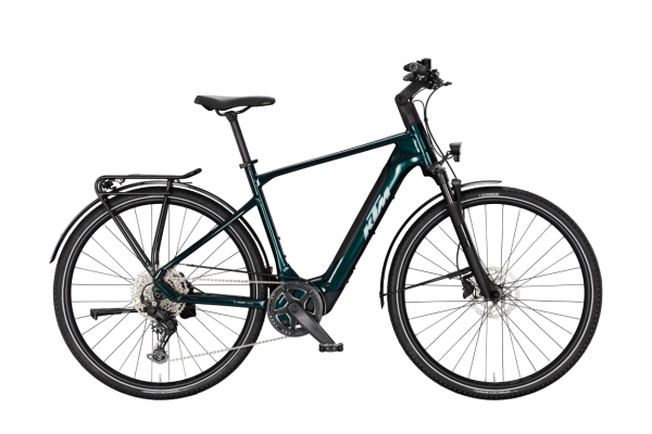 KTM MACINA SPORT SX 20 DARK SEA 28" 2027 Elektromos Light Túra Kerékpár - sötétzöld