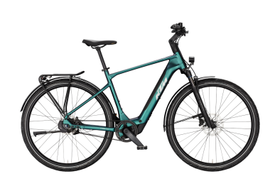 KTM MACINA SUPERBELT SX 10 Di2 GREEN PURPLE FLIP MATT 28 2027 Elektromos Light Túra Kerékpár - zöld