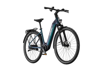 KTM MACINA SUPERBELT SX 10 Di2 GREEN PURPLE FLIP MATT 28 2027 Elektromos Light Túra Easy Entry Kerékpár - zöld