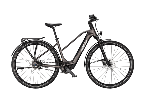 KTM MACINA SUPERBELT SX 20 MOON ROCK MATT 28" 2027 Elektromos Light Túra Trapeze Kerékpár - barna