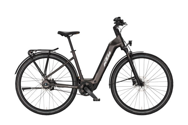 KTM MACINA SUPERBELT SX 20 MOON ROCK MATT 28" 2027 Elektromos Light Túra Easy Entry Kerékpár - barna