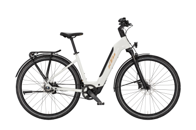 KTM MACINA SUPERBELT SX 20 METALLIC WHITE 28 2027 Elektromos Light Túra Easy Entry Kerékpár - fehér