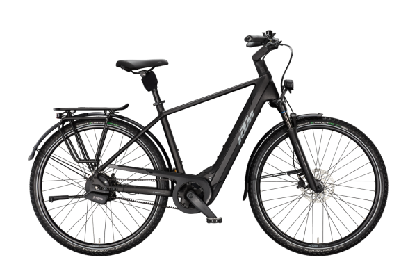 KTM MACINA CITY 810 BELT DIAMOND BLACK MATT 29" 2027 Elektromos Városi Kerékpár - fekete